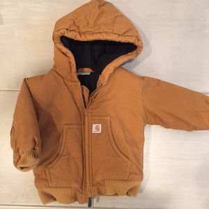 Carhartt Boys Infant Active Quilted Flannel Jacket